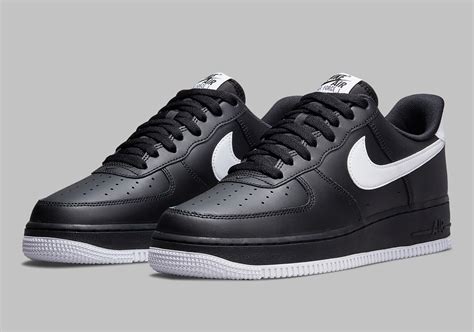 nike af1 zwart wit|Nike air force 1 low white.